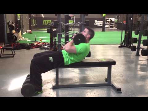 Flat Bench Weighted Full Situp