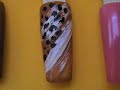 Nail art the \"Cheetah\"