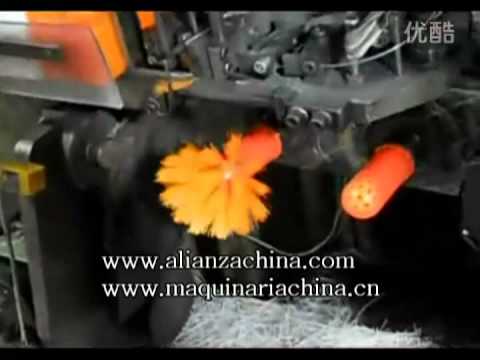 insertadora - Maquina automatica para fabricar cepillo.