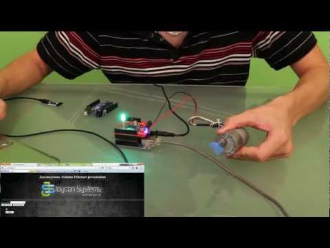 how to control arduino over ethernet
