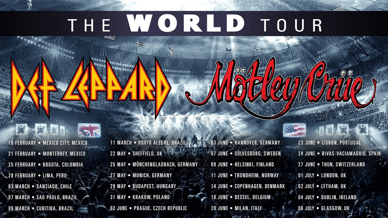 Def Leppard and Motley Crue Bring World Tour To Syracuse