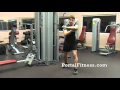 Patada de triceps polea