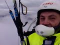 Paramotor start and flight in Stockholm Sweden feb 2008