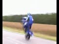Yamaha R1 - Nice Wheeling then ... vertical crash !!!! Yamaha R1 - Nice Wheeling then ... vertical crash !!!!