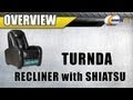 Newegg TV: Turnda Black Leather Power Recliner with Shiatsu Massage & Cupholders Overview