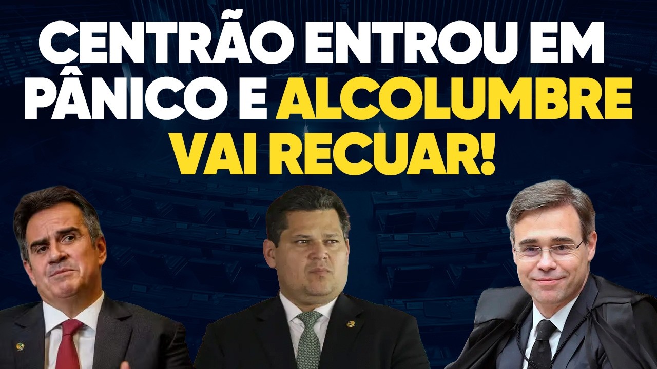 Alcolumbre está APAVORADO depois de operação contra Ciro!