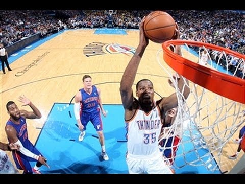 Video: Kevin Durant's 42 Points Helps Thunder Lock 2nd Seed