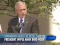 Bird Poops on President Bush Bird Poops on President Bush