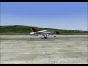 FS2004 T-45 landing at Roosevelt Roads (TJNR)