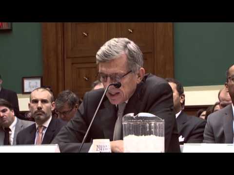 NO - Federal Communications Commission Chairman Thomas Wheeler told members of Congress there is no longer a technical reason for the FCC to ban calls on planes, ...