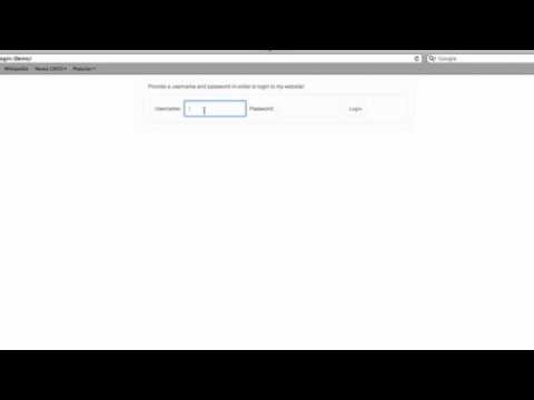 Creating a Javascript/AJAX & PHP powered user login widget for your Website