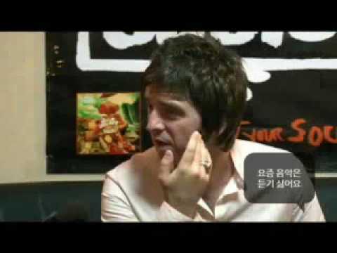 26.07.09 - Noel Gallagher MTV Korea Interview part 1