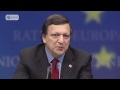 EU Summit: Barroso & Reinfeldt at Thursday Press Conference