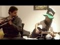 4 Irish jigs on flute & guitar