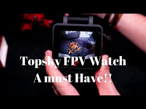Topsky 2 Inch 5.8ghz 48CH FPV Watch Review (Limited Edition)