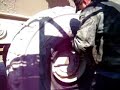 removing a 26.5r25 tire on a cat 735 (3 piece rim)