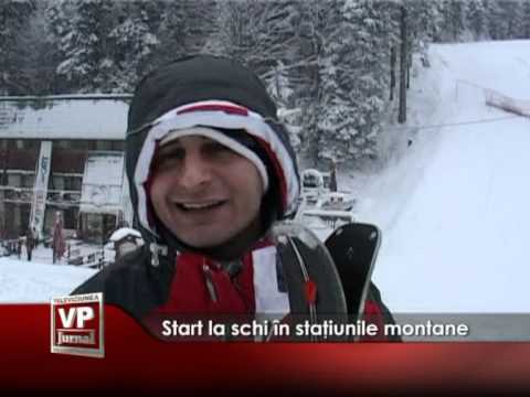 Start la schi în staţiunile montane