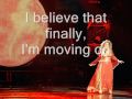 Sarah Dawn Finer - Moving On (With Lyrics) Melodifestivalen 2009