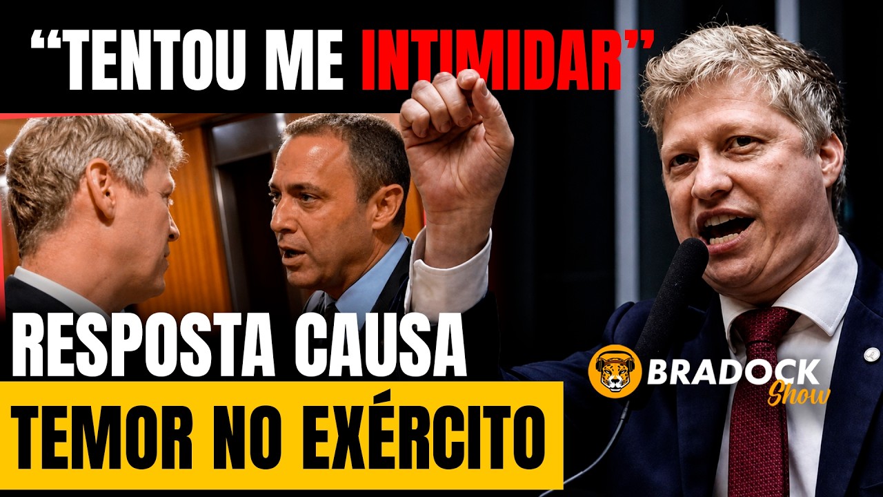 MARCEL VAN HATTEM É INTIMIDADO POR GENERAL: Resposta causa temor no comando do Exército!