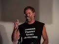 Green Party 2007 annual meeting - Tom Neilson sings