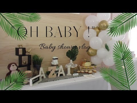 video-linktoworks-MINIMALISTIC SAFARI THEME BABY SHOWER : CELEBRATING...