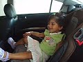 getting into the carseat