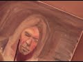 Kurt Cobain oil painting