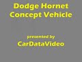 Icon for Post #Dodge Hornet Concept Car – Driving Video