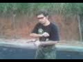 \"Rajada\" com pistola SEMI-automática \"Rajada\" com pistola SEMI-automática