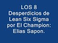 Los  8 desperdicios de Lean Six Sigma Parte 1