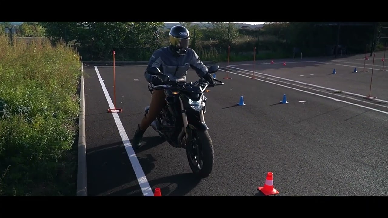 Parcours examen plateau moto Nouvelle vidéo ! MOTO ECOLE STEPH ANNE