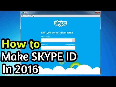 how to create skype account