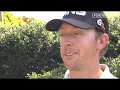 Hunter Mahan interview at the \ Hunter Mahan interview at the \