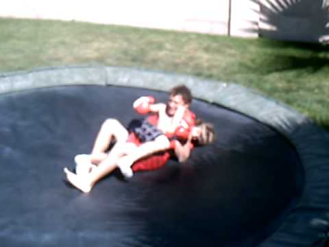 Tanner and Marcus Spar Match 1
