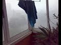 Granizada en una terraza:D