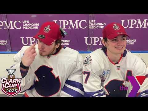 Postgame with Jacob Fowler and Andrew Strathmann 5-19-23 | Brought to you by the YMCA