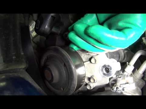 How to Install a Water Pump: Toyota 1.8L 4 cyl.