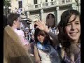 napoli in a!! festa a pzz vanvitelli  grandi botti!!!