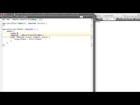 how to isolate scope in angularjs