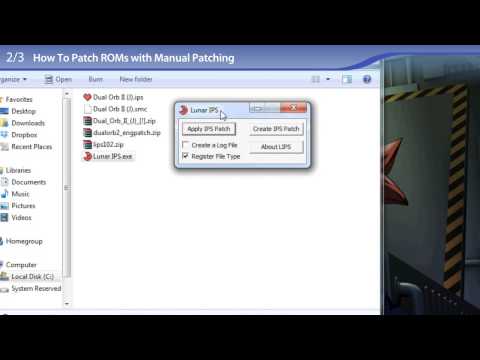 how to patch roms
