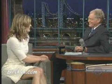 Bielfan.com presents Jessica Biel on David Letterman - 04/20
