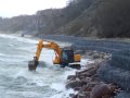 СВЕТЛОГОРСК. Экскаватор в море - 02