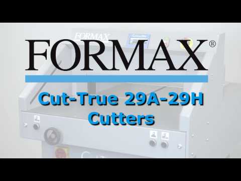 Formax Cut-True 29A Programmable Electric Paper Cutter