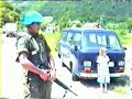 Unprofor 1993 1e Ne/Be VN-tbat on tour