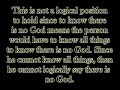 The End of Rational Atheism