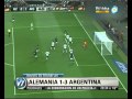 Alemania 1 - 3 Argentina 