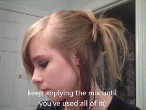how to dye ur hair with jello