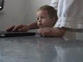 Toddler loves films with airplaines