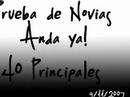 Prueba de Novias en Anda ya! de los 40 Principales