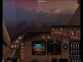 Boeing 747 Landing